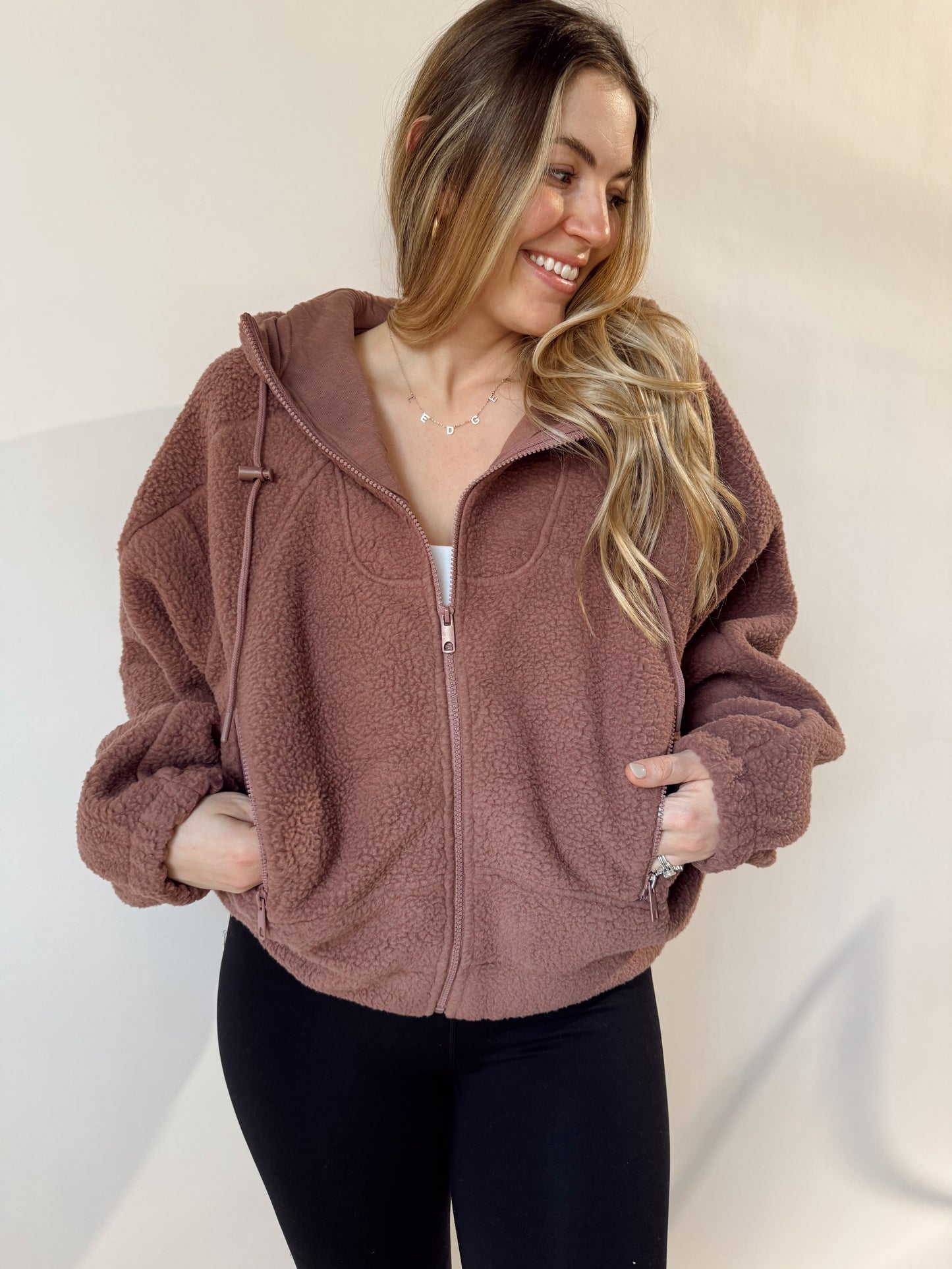 Alpine Fleece Zip Up Hoodie