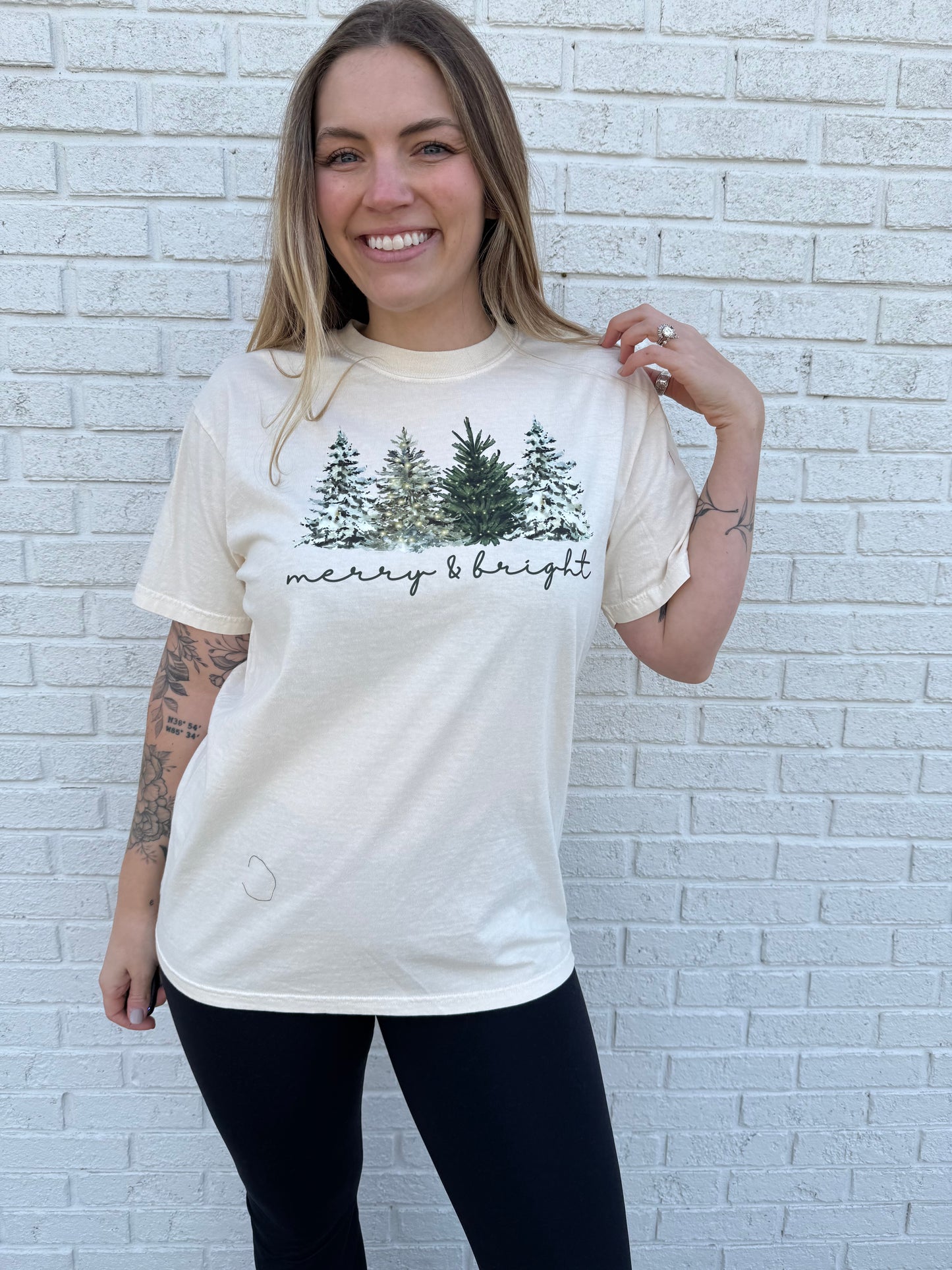 Merry and Bright Tee