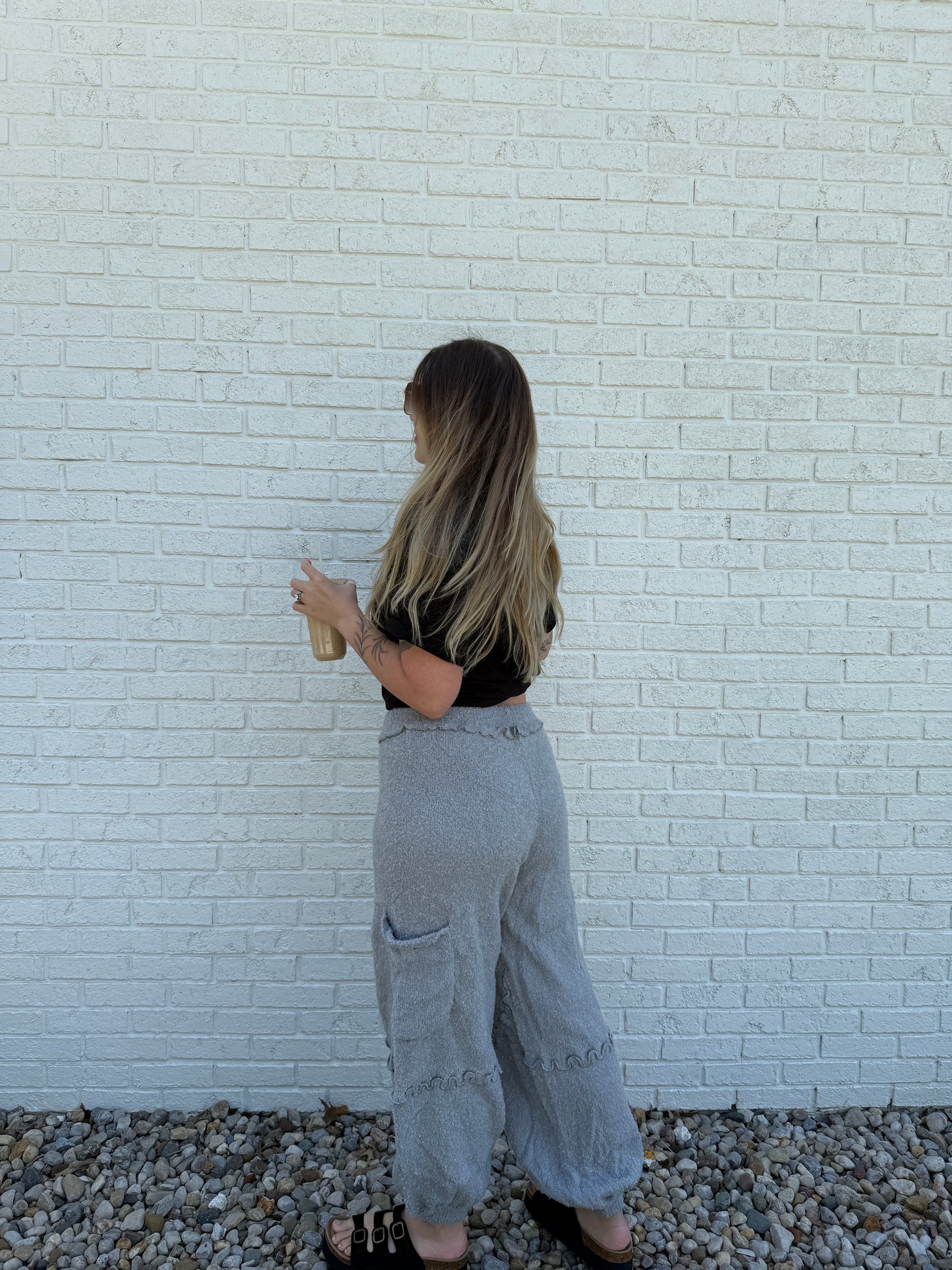 Grey Teddy Lounge Pant