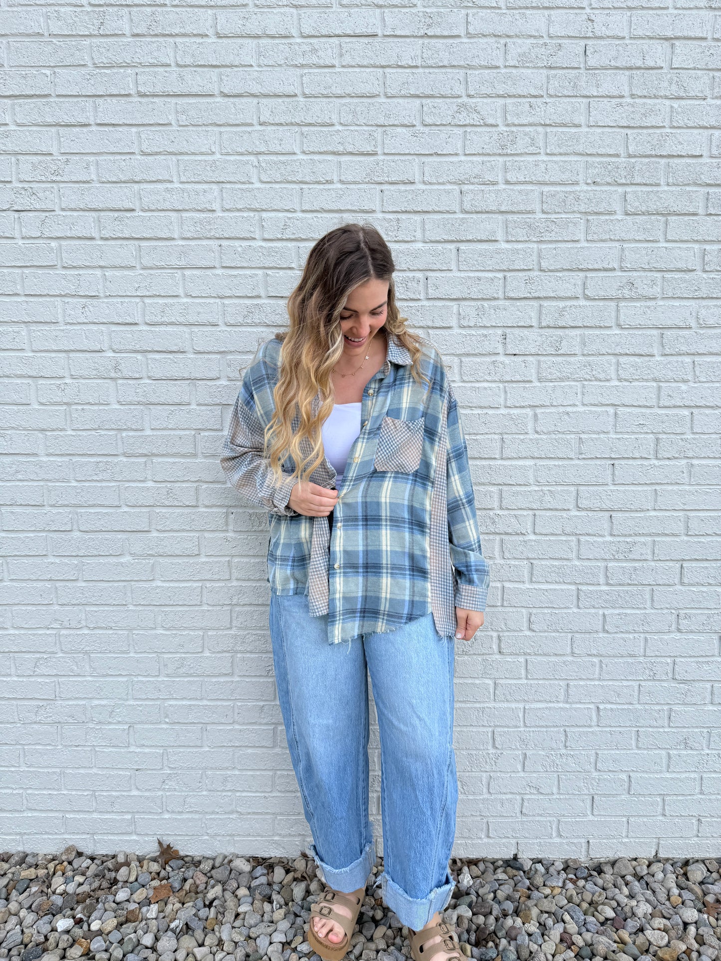 Kambree Flannel Light Blue