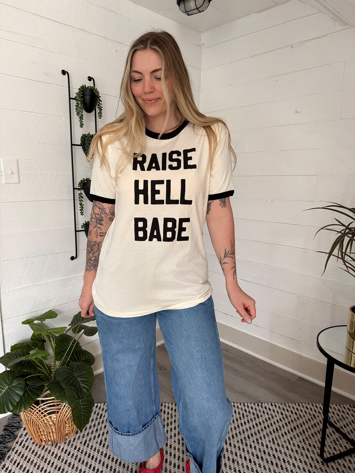 Raise Hell Babe Tee