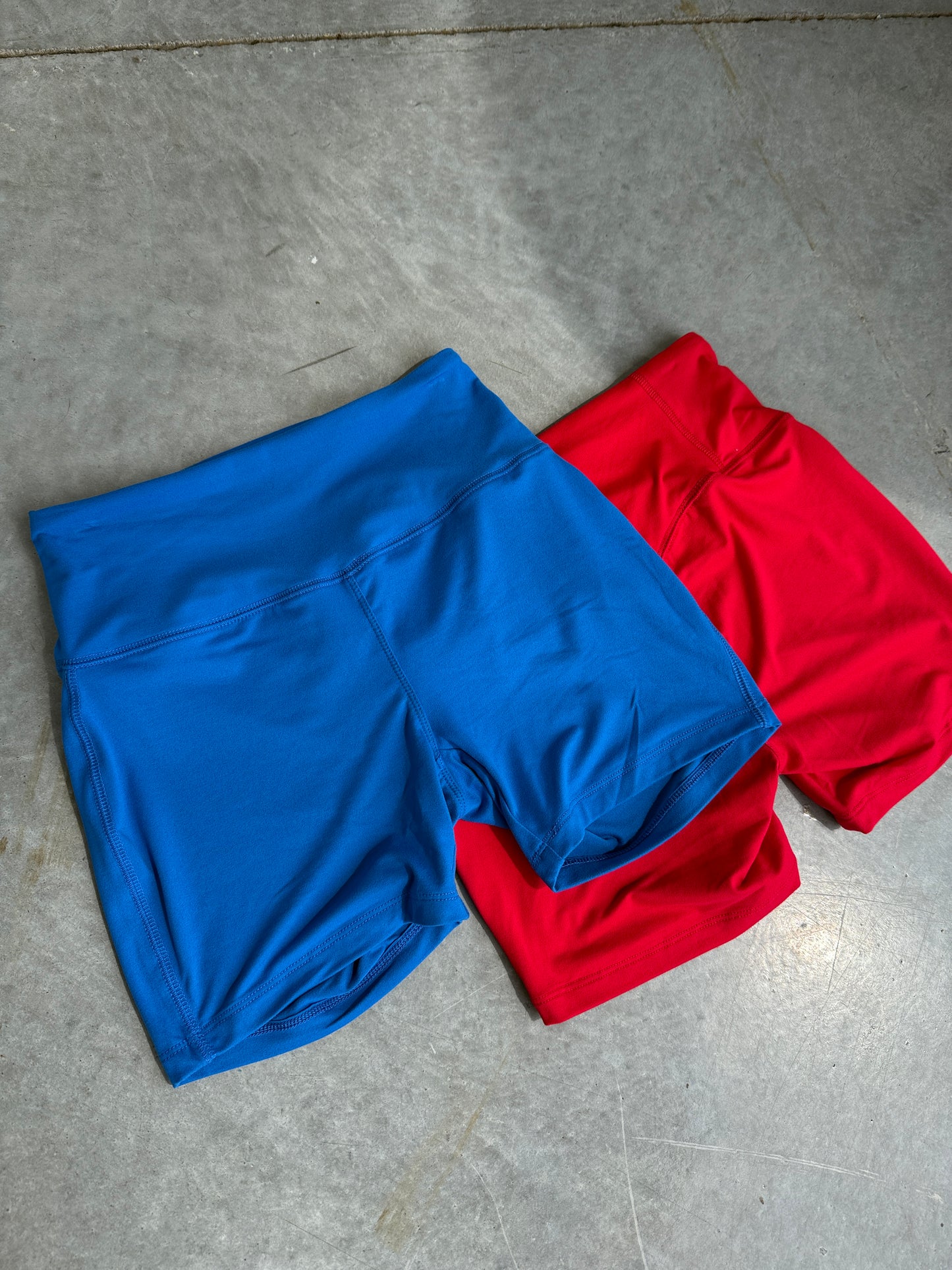 Freeform Biker Shorts Cobalt