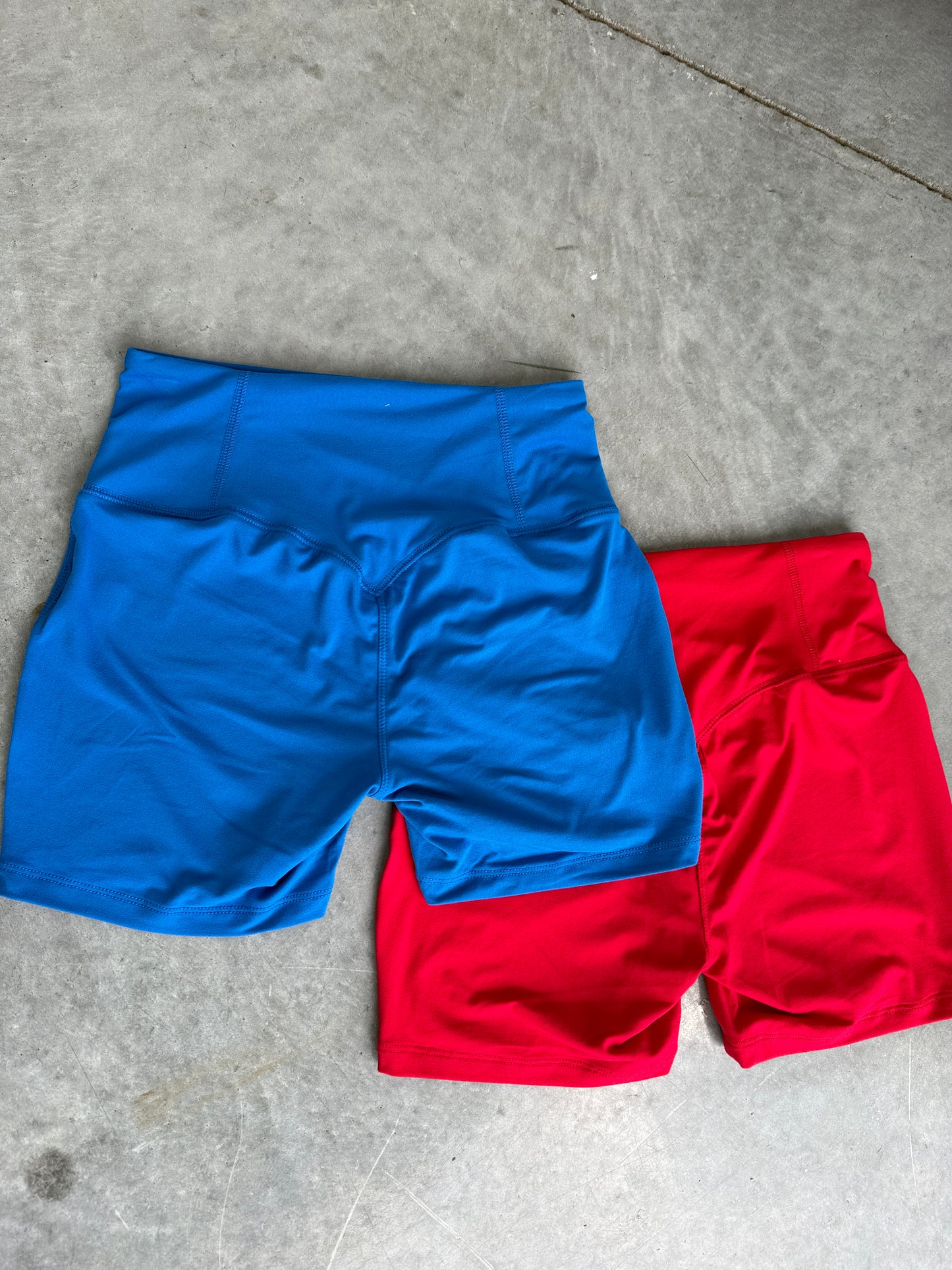 Freeform Biker Shorts Cobalt