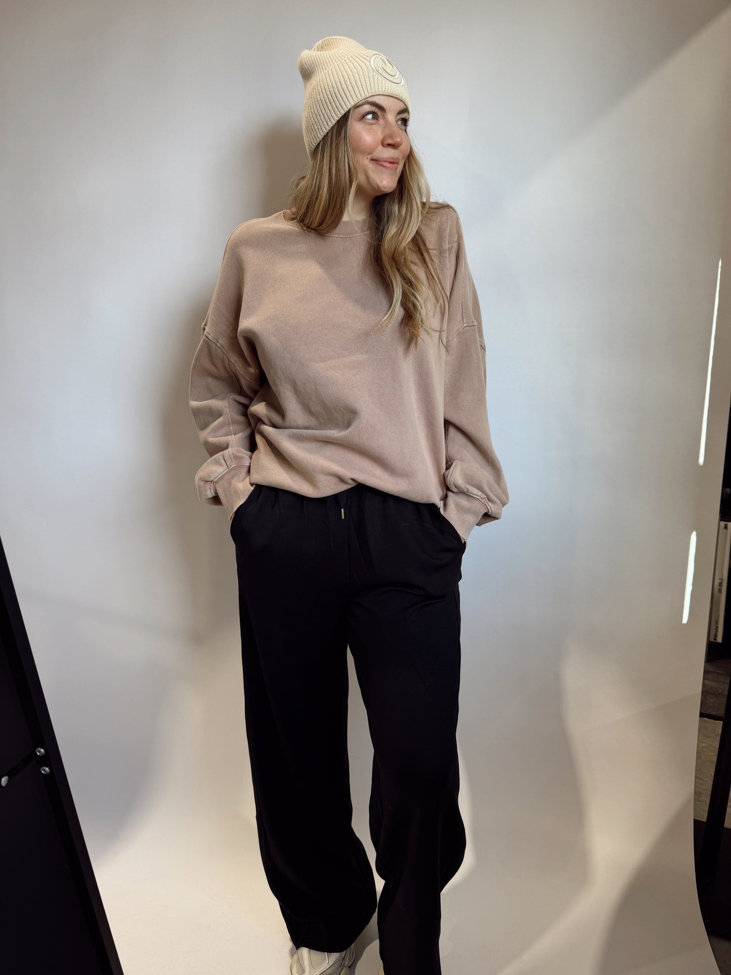 Sunday Morning Lounge Pant Black