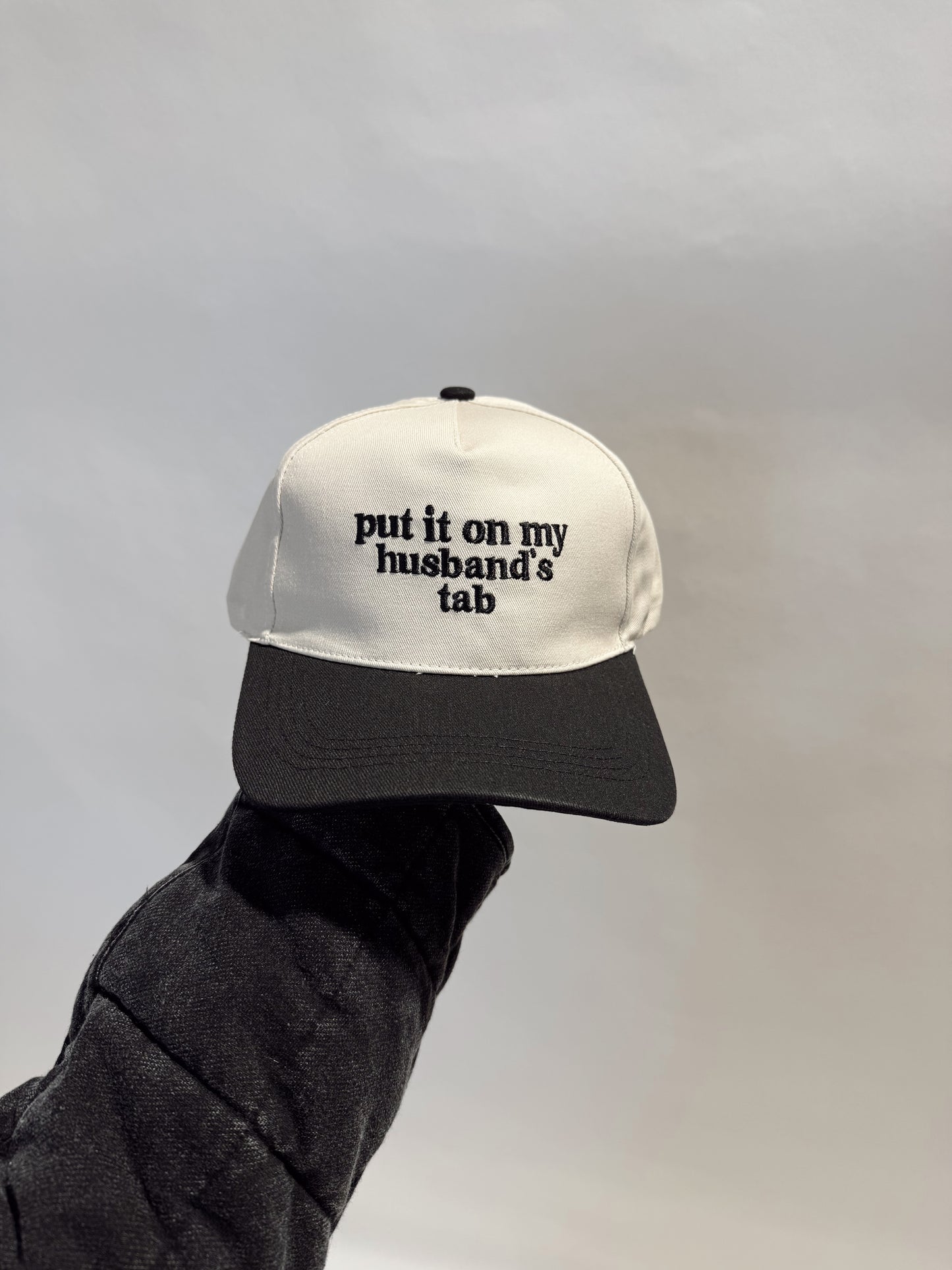 Husbands Tab Hat Black