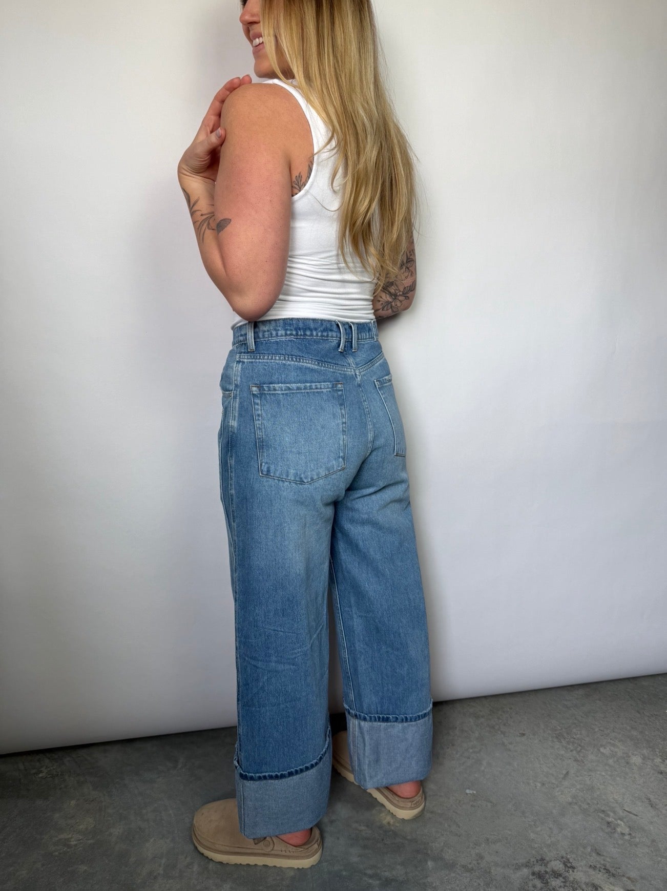 Sunny Cuffed Jeans