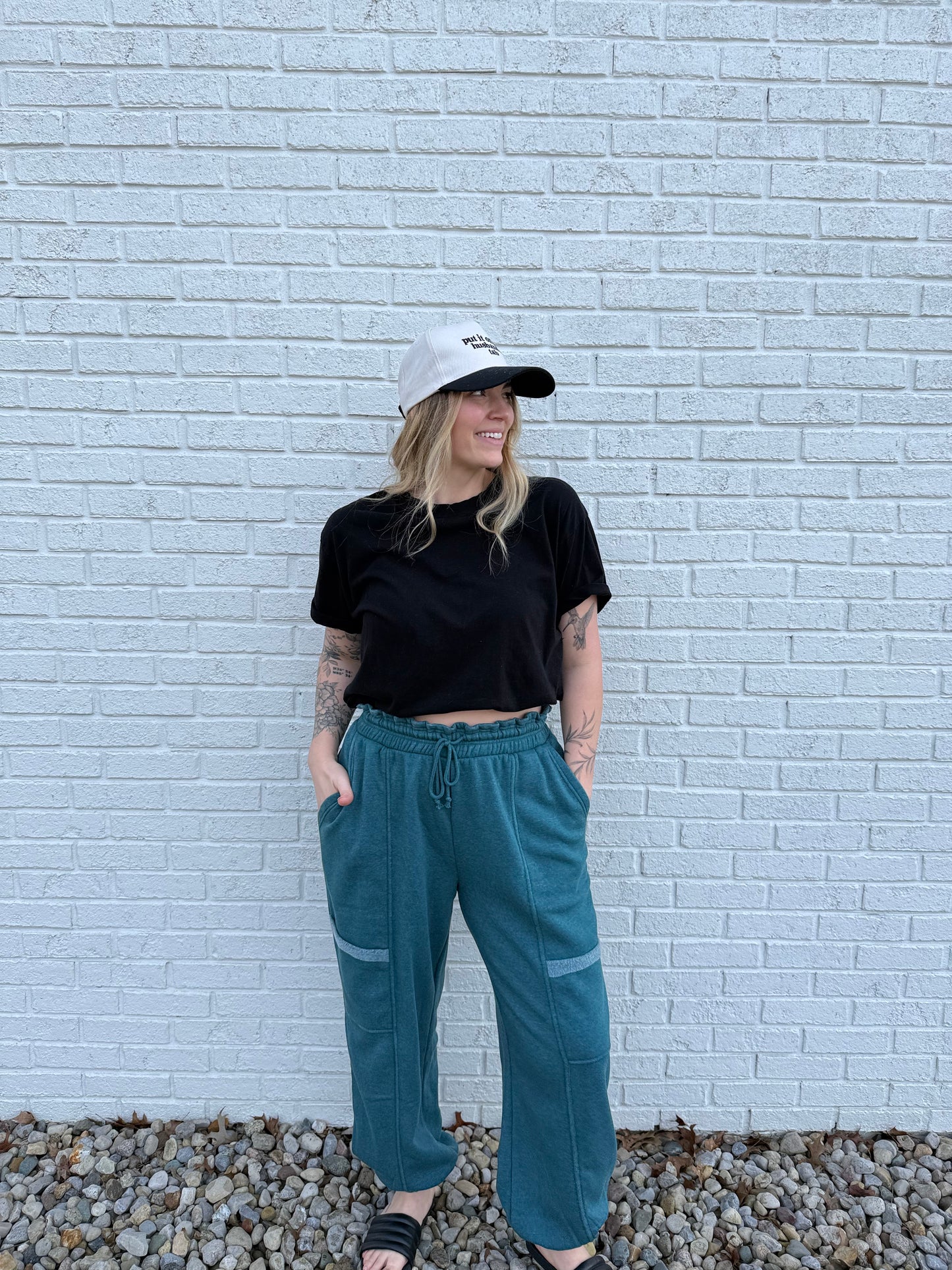 Teal Dreamy Joggers
