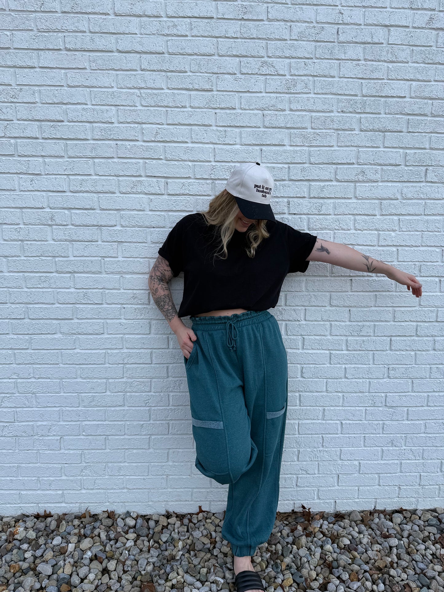 Teal Dreamy Joggers