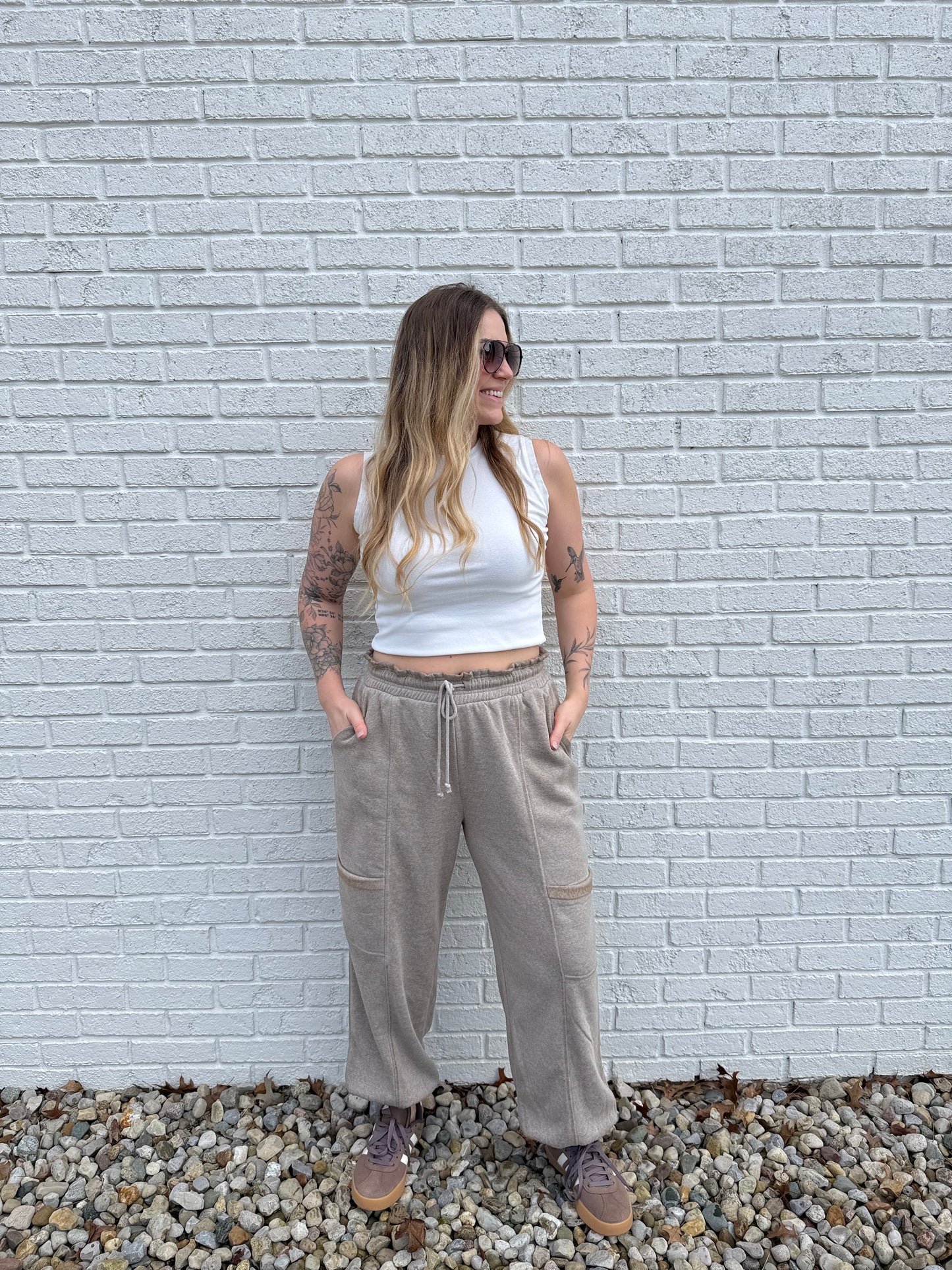 Ash Mocha Dreamy Joggers
