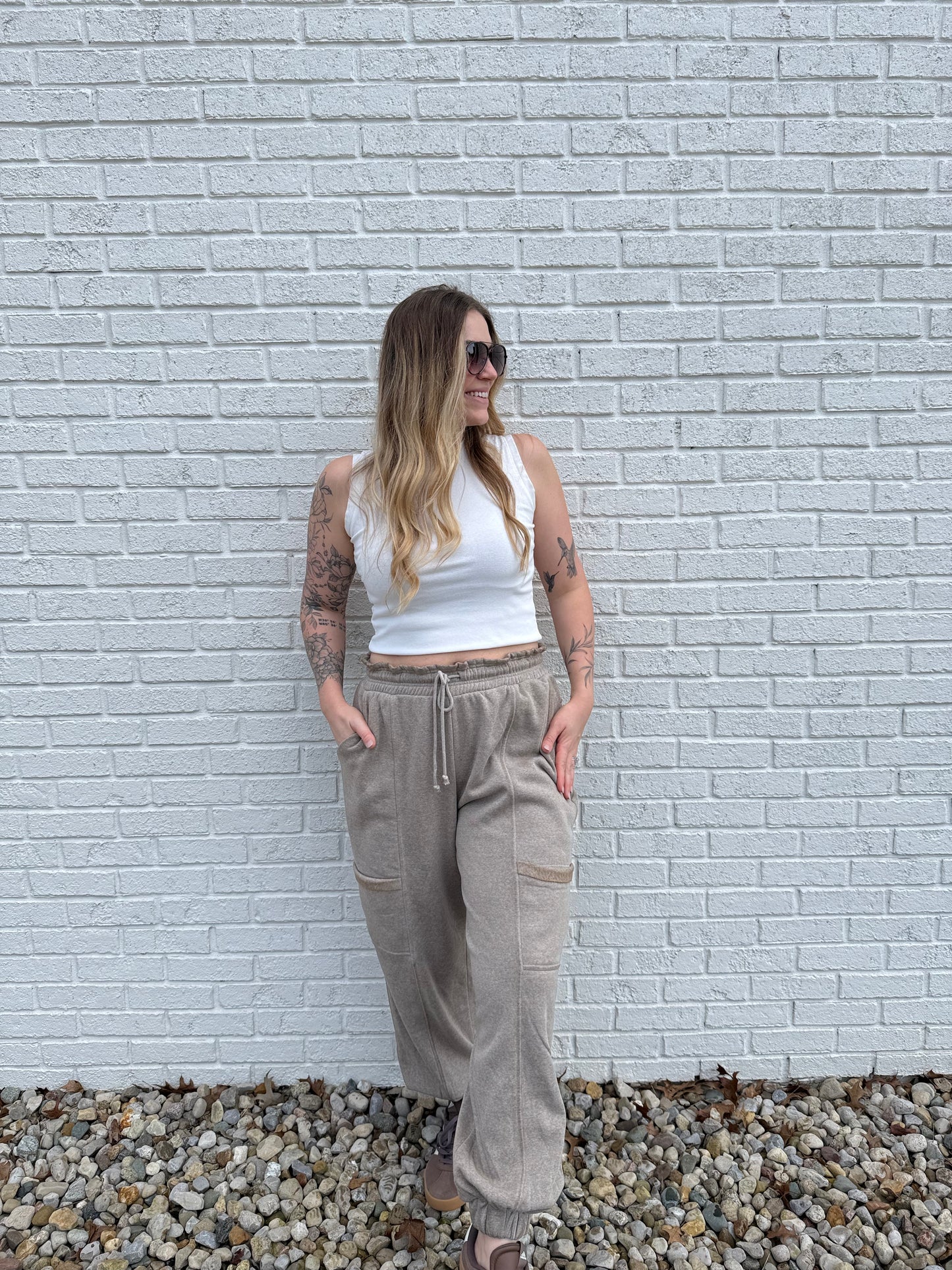 Ash Mocha Dreamy Joggers