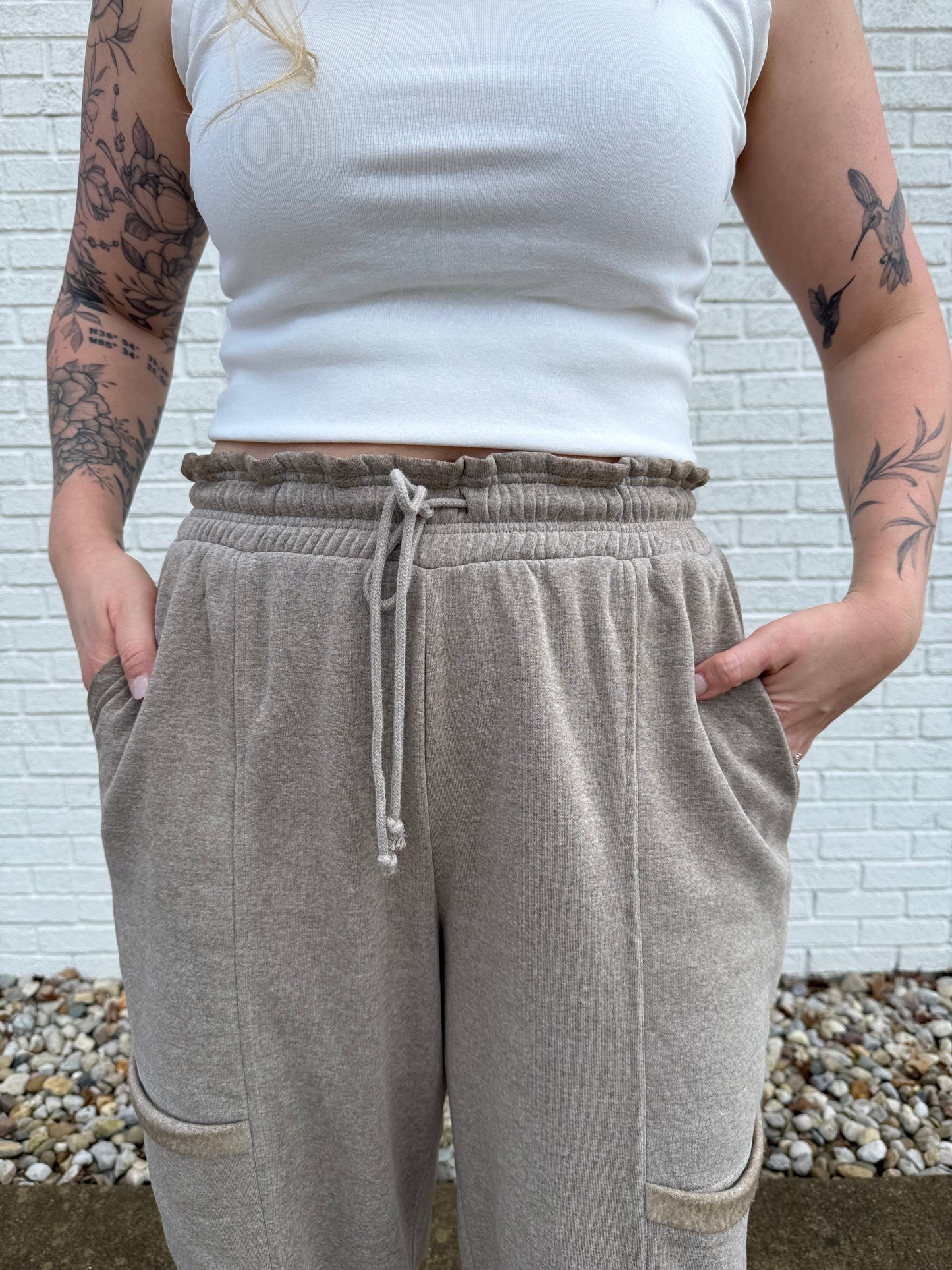 Ash Mocha Dreamy Joggers