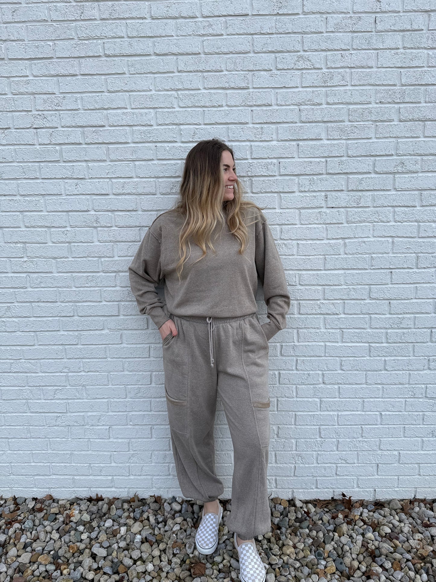 Ash Mocha Dreamy Joggers