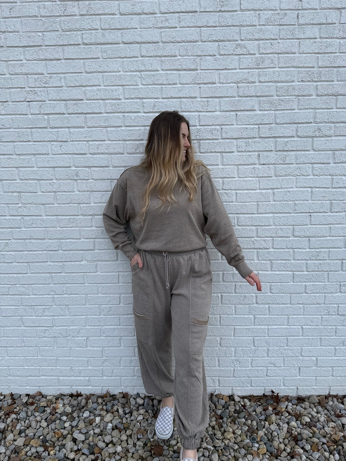 Ash Mocha Dreamy Joggers