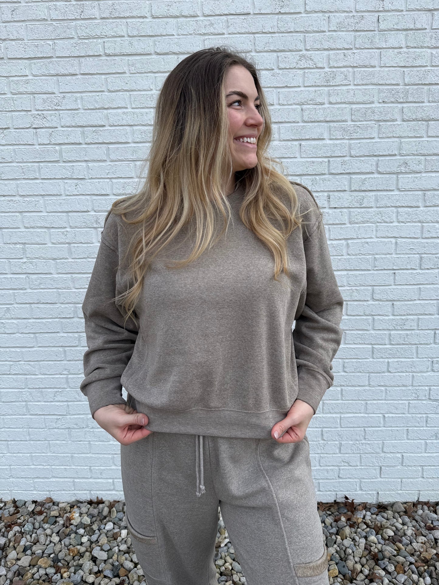 Dreamy Crewneck Ash Mocha