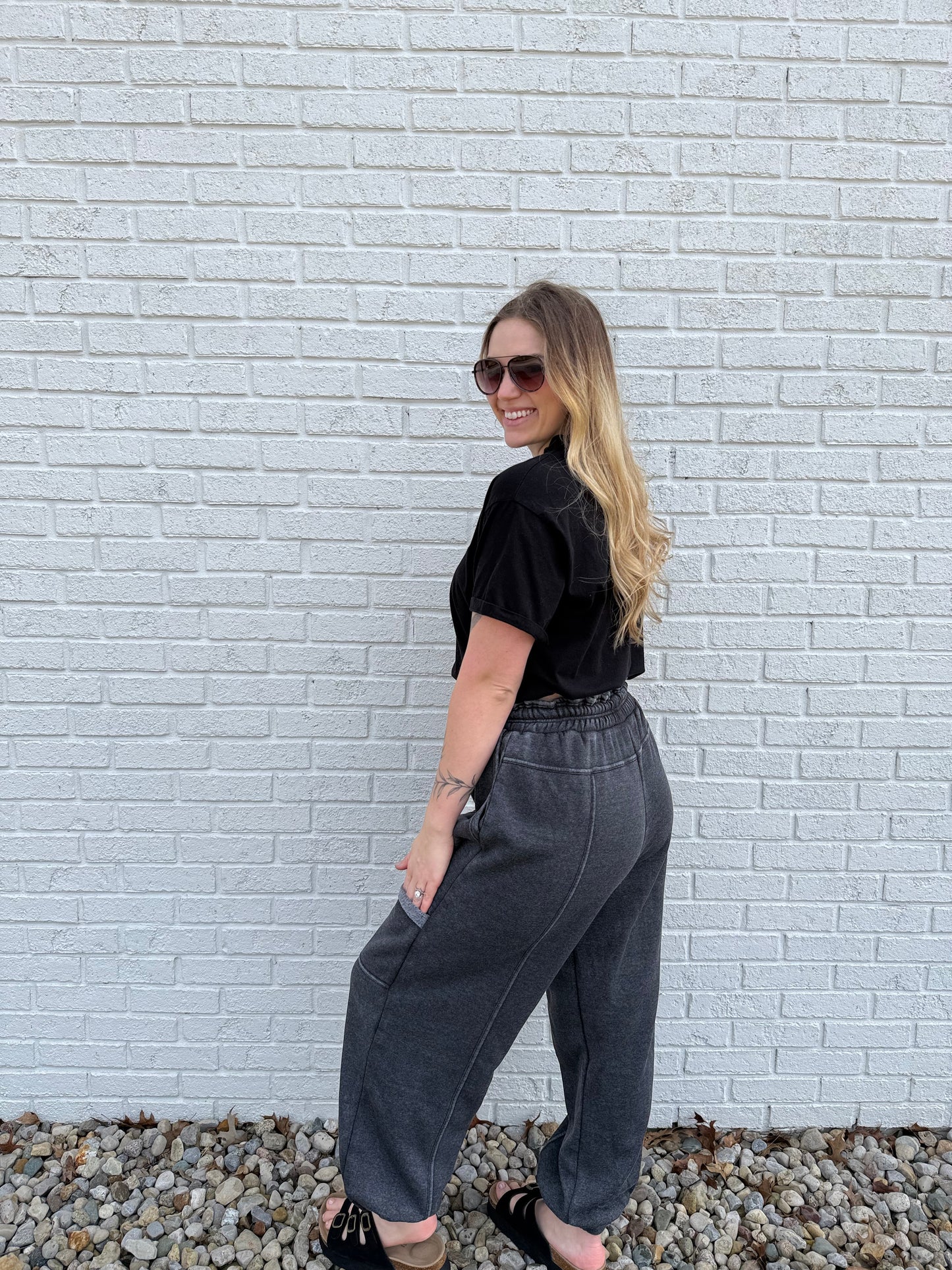 Black Dreamy Joggers