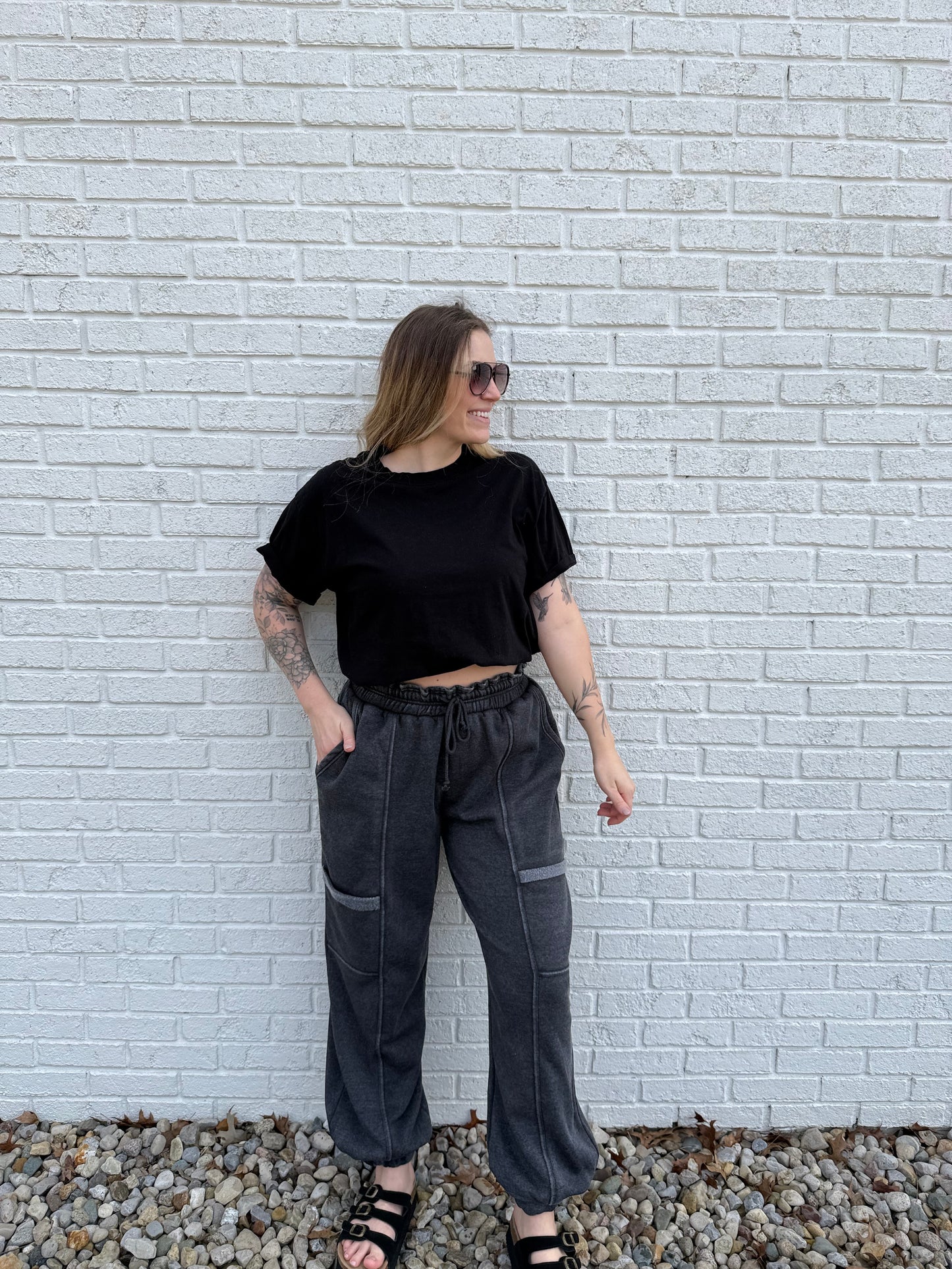 Black Dreamy Joggers