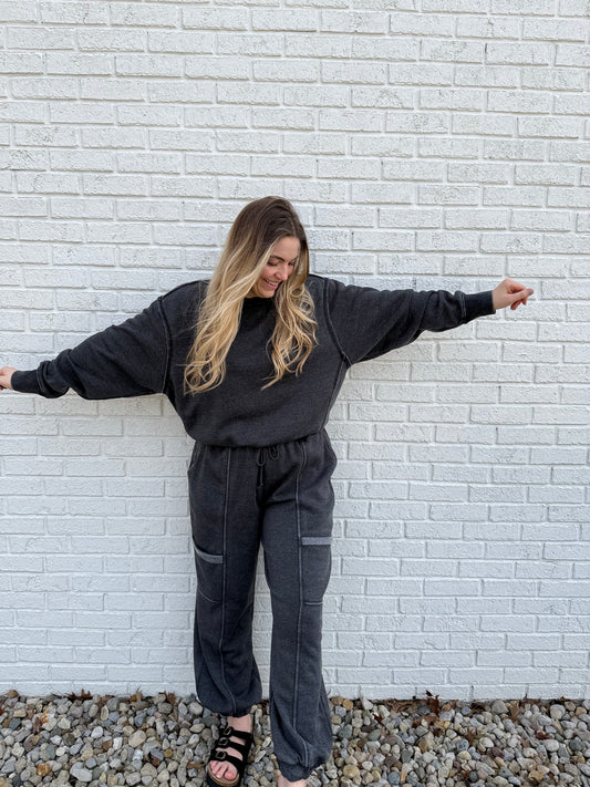 Black Dreamy Joggers
