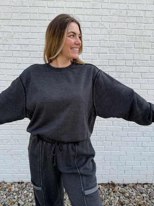 Dreamy Crewneck Black