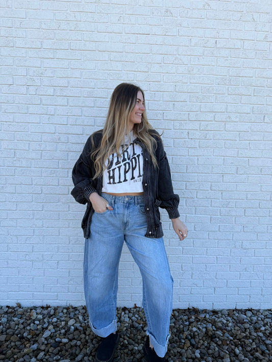 Black Judy Cardigan