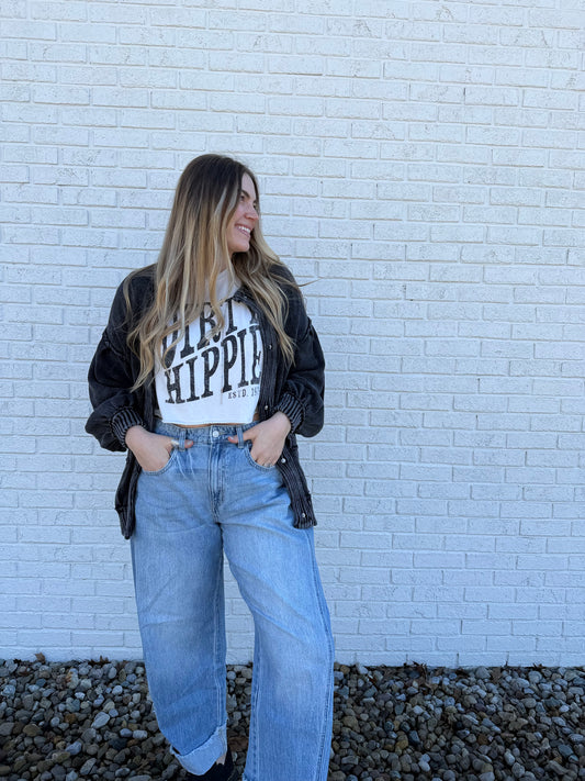 Black Judy Cardigan