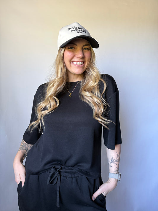 Comfort Club Tee Black