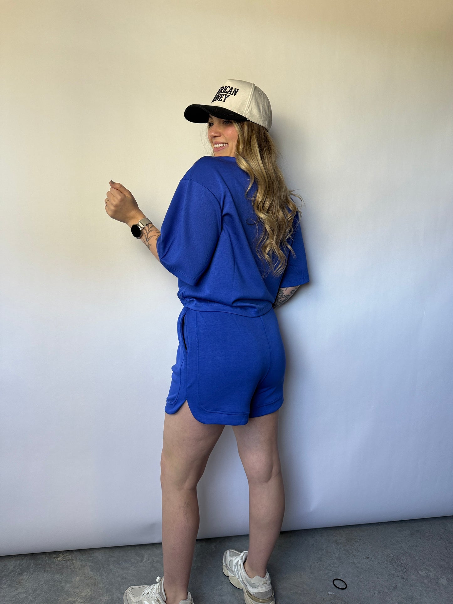 Comfort Club Shorts Cobalt