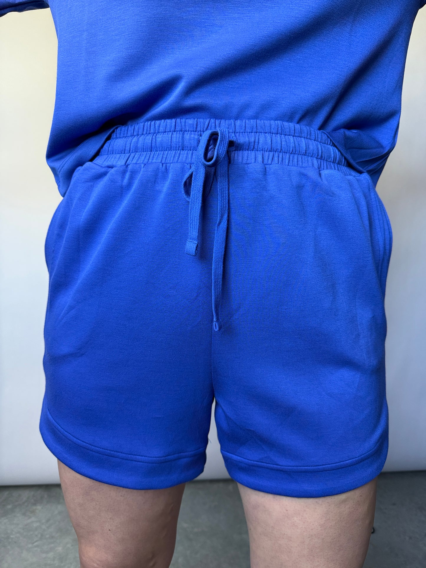 Comfort Club Shorts Cobalt