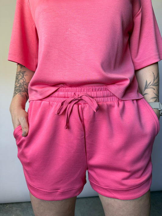 Comfort Club Shorts Flamingo