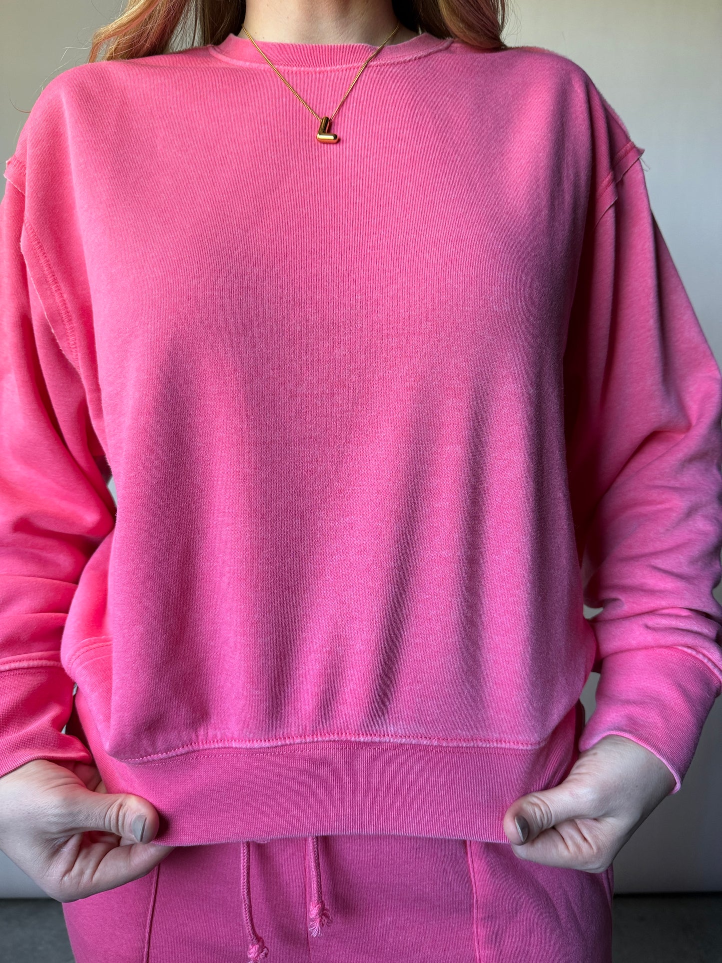 Dreamy Crewneck Flamingo