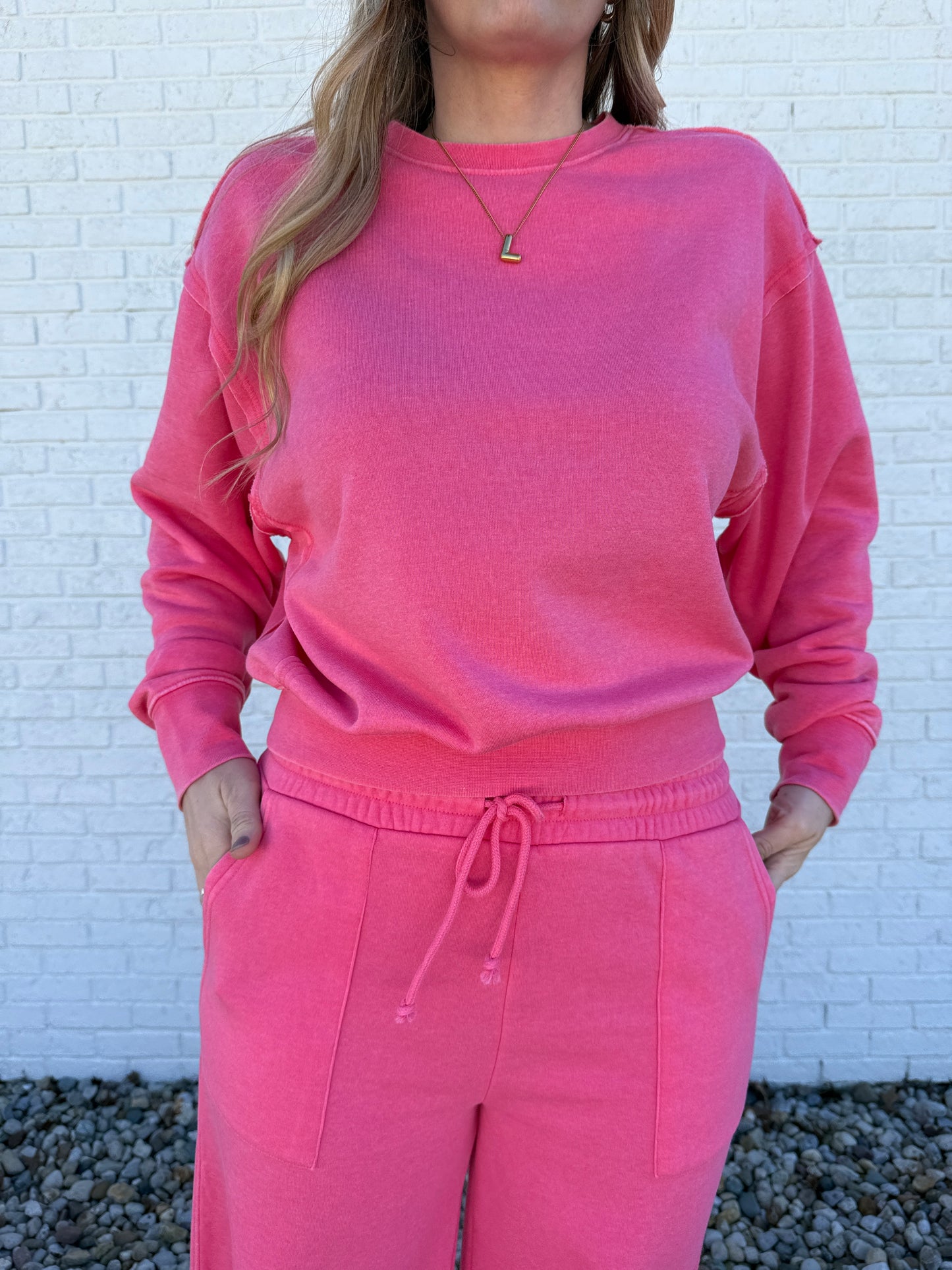 Dreamy Crewneck Flamingo