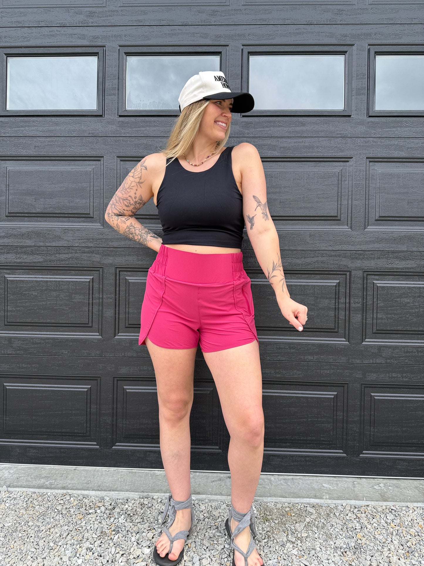 Spin Active Shorts Fuchsia