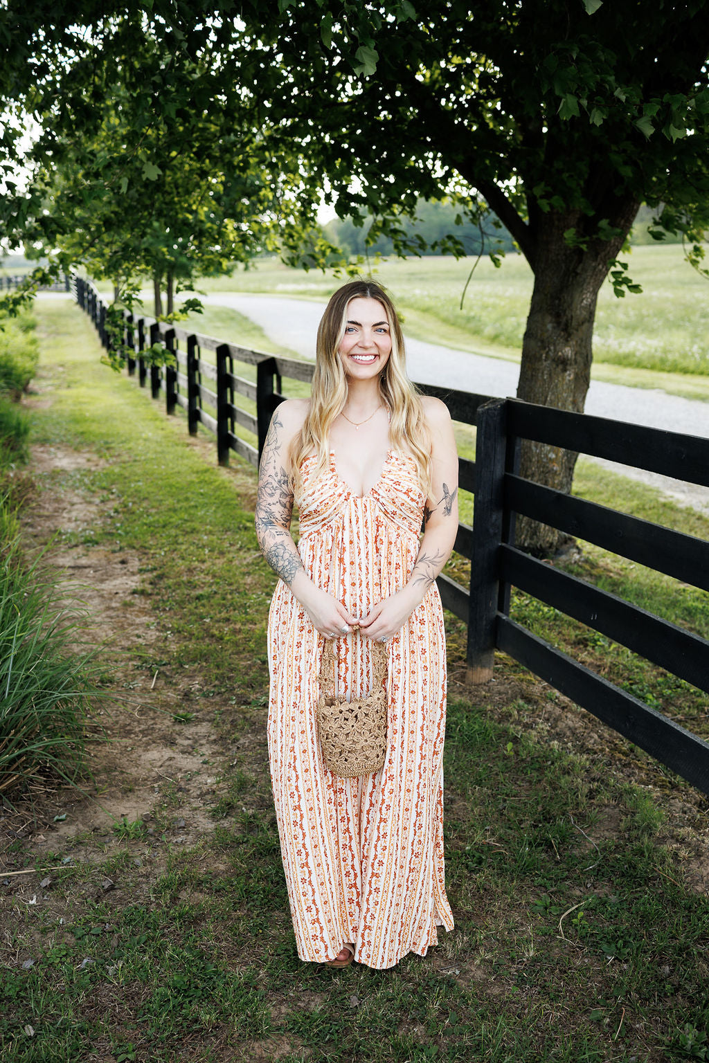 Sunflower Tie Back Dress
