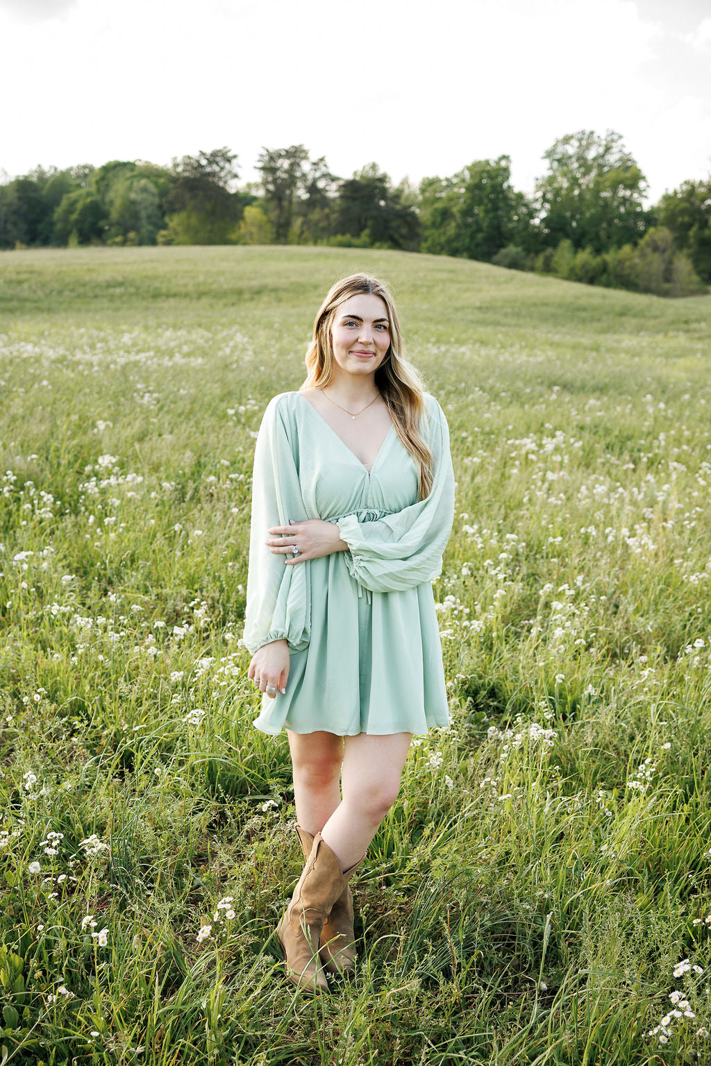 Magnolia Mini Dress Mint