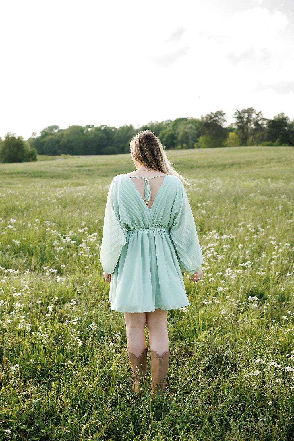 Magnolia Mini Dress Mint