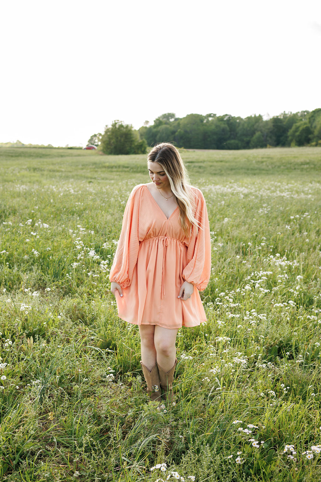 Magnolia Mini Dress Dreamsicle