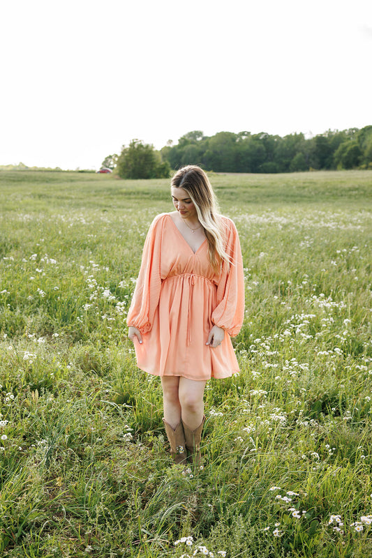 Magnolia Mini Dress Dreamsicle
