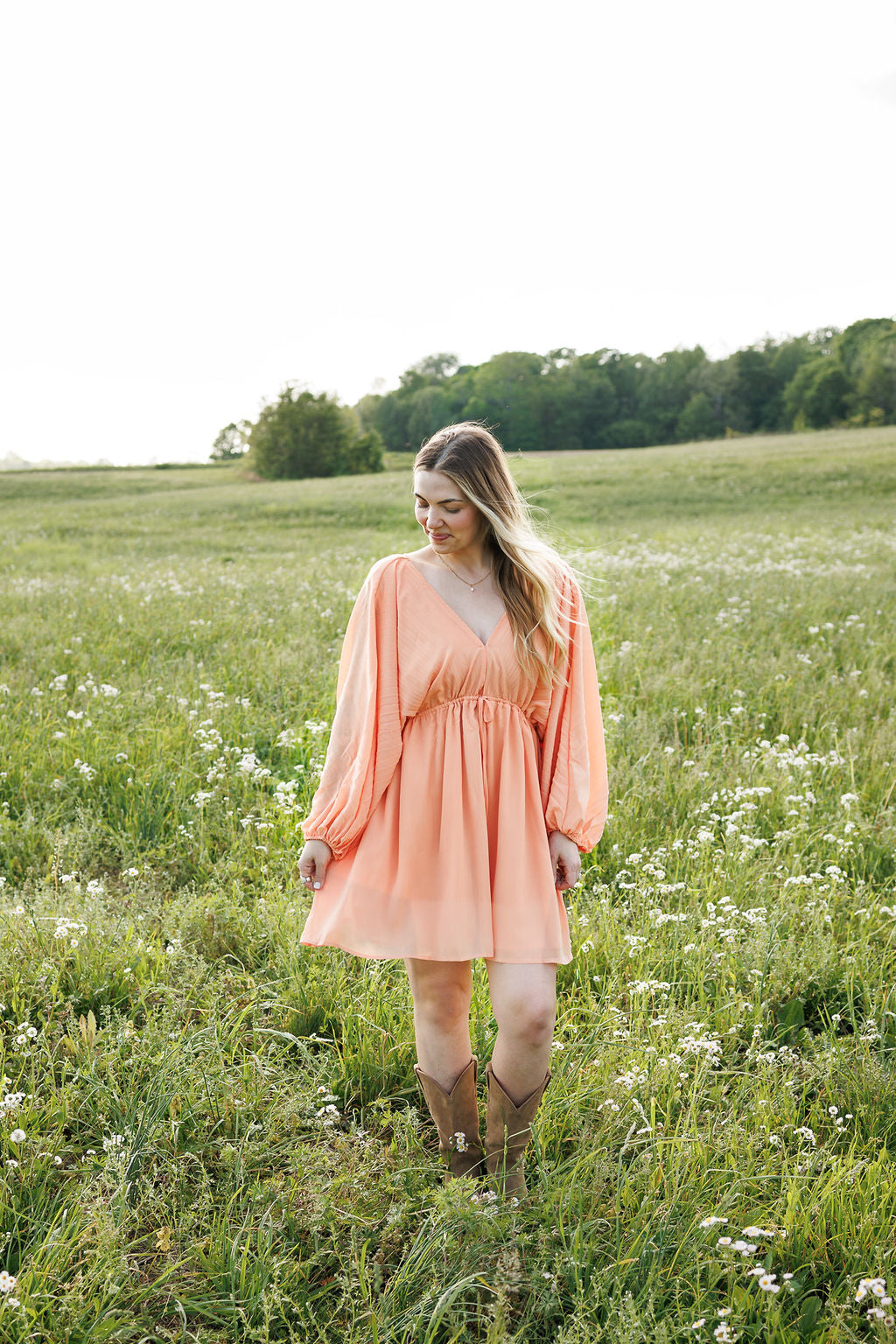 Magnolia Mini Dress Dreamsicle