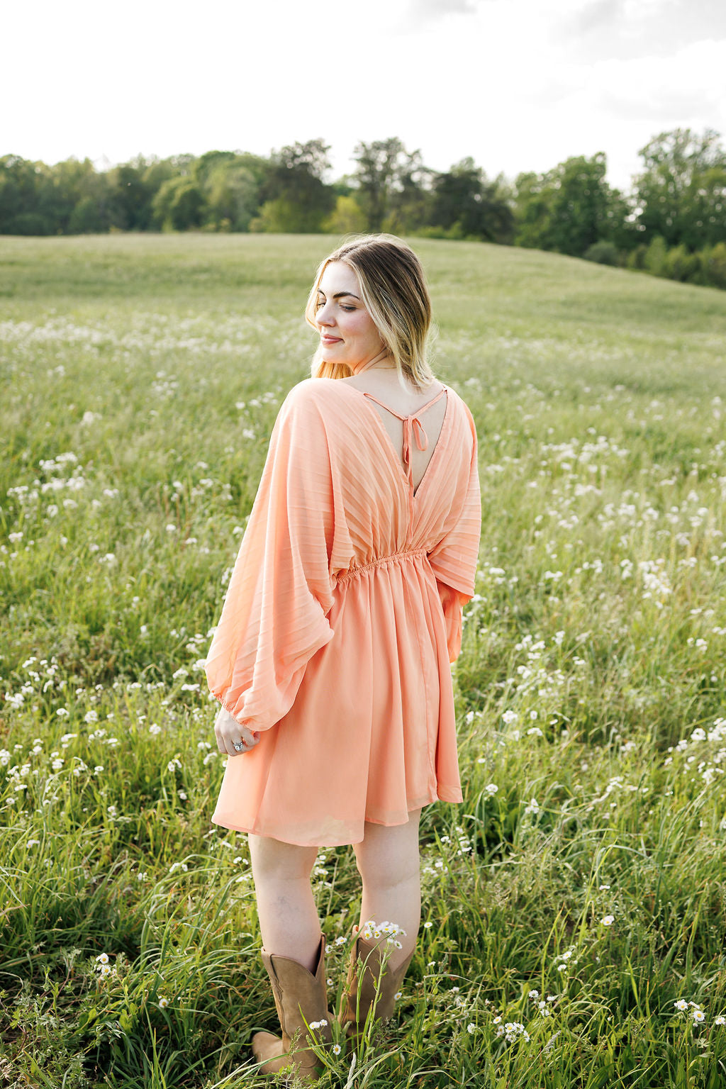 Magnolia Mini Dress Dreamsicle