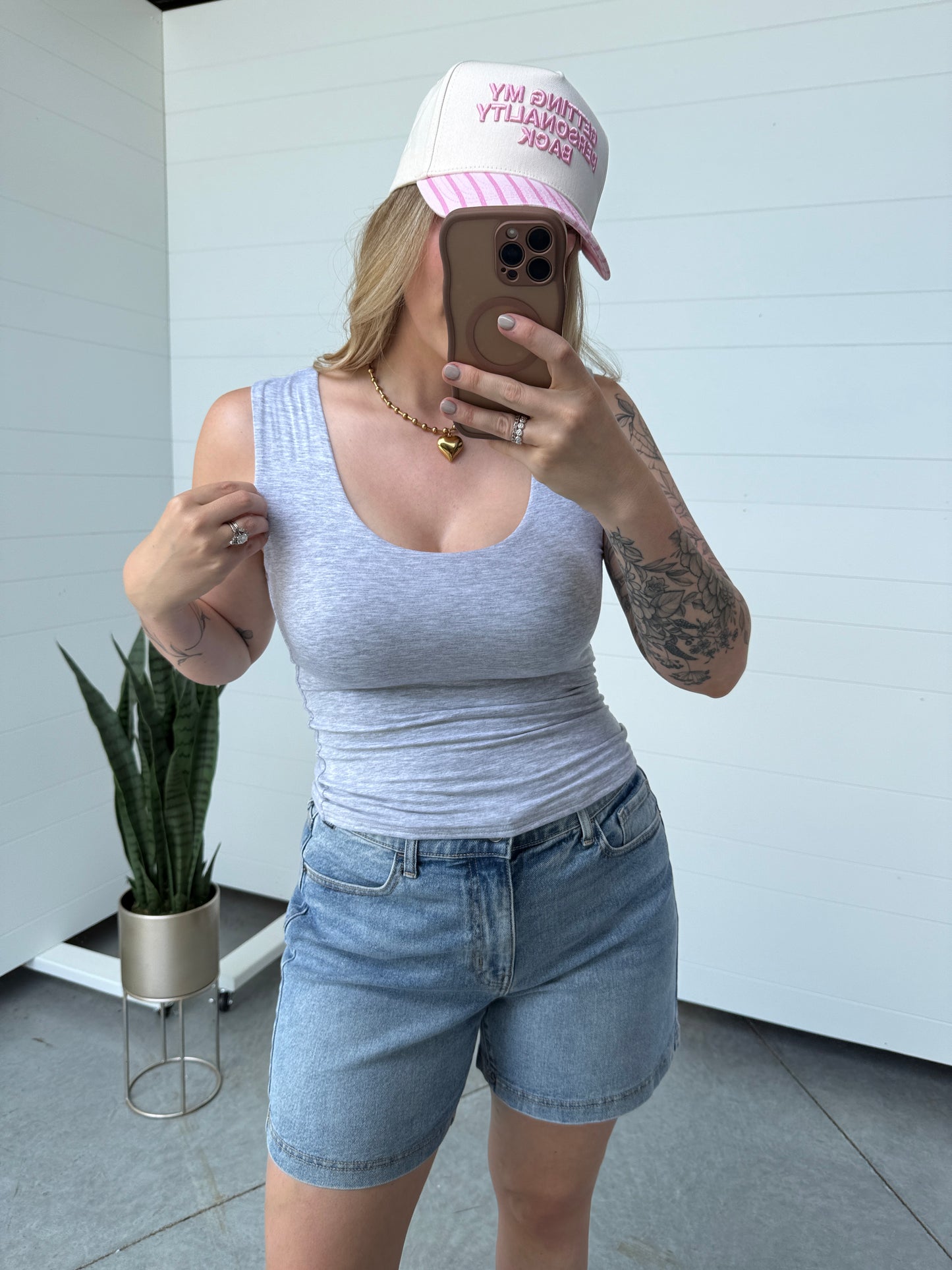 Heather Grey Tank