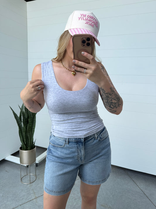 Heather Grey Tank