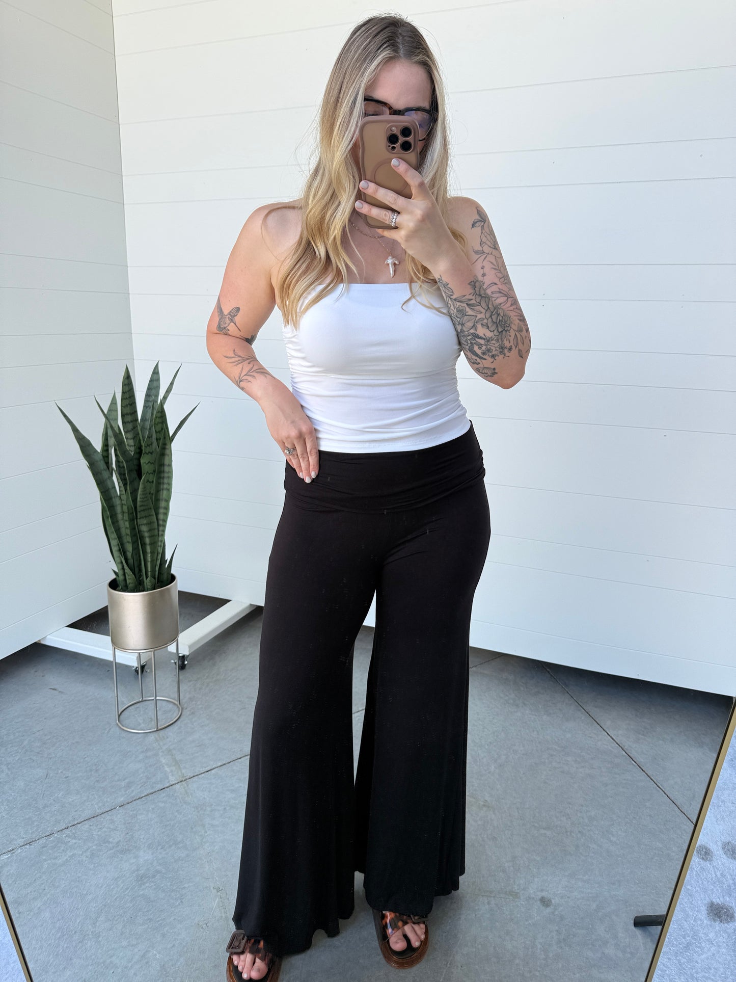 Morning Market Palazzo Pants