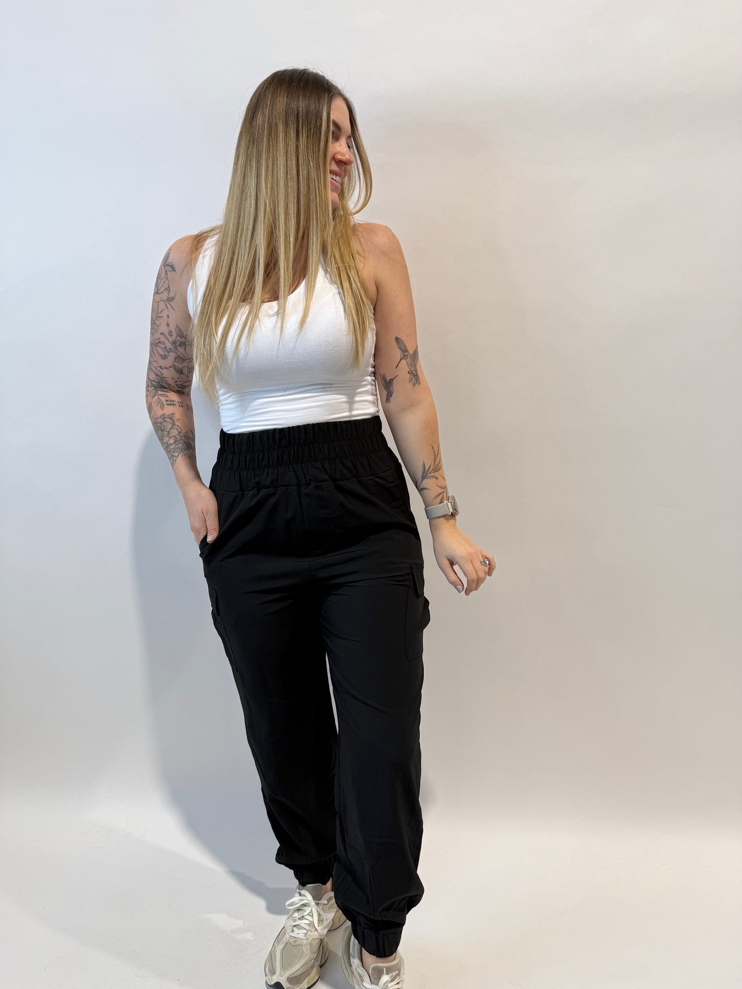 On the Go Jogger Black