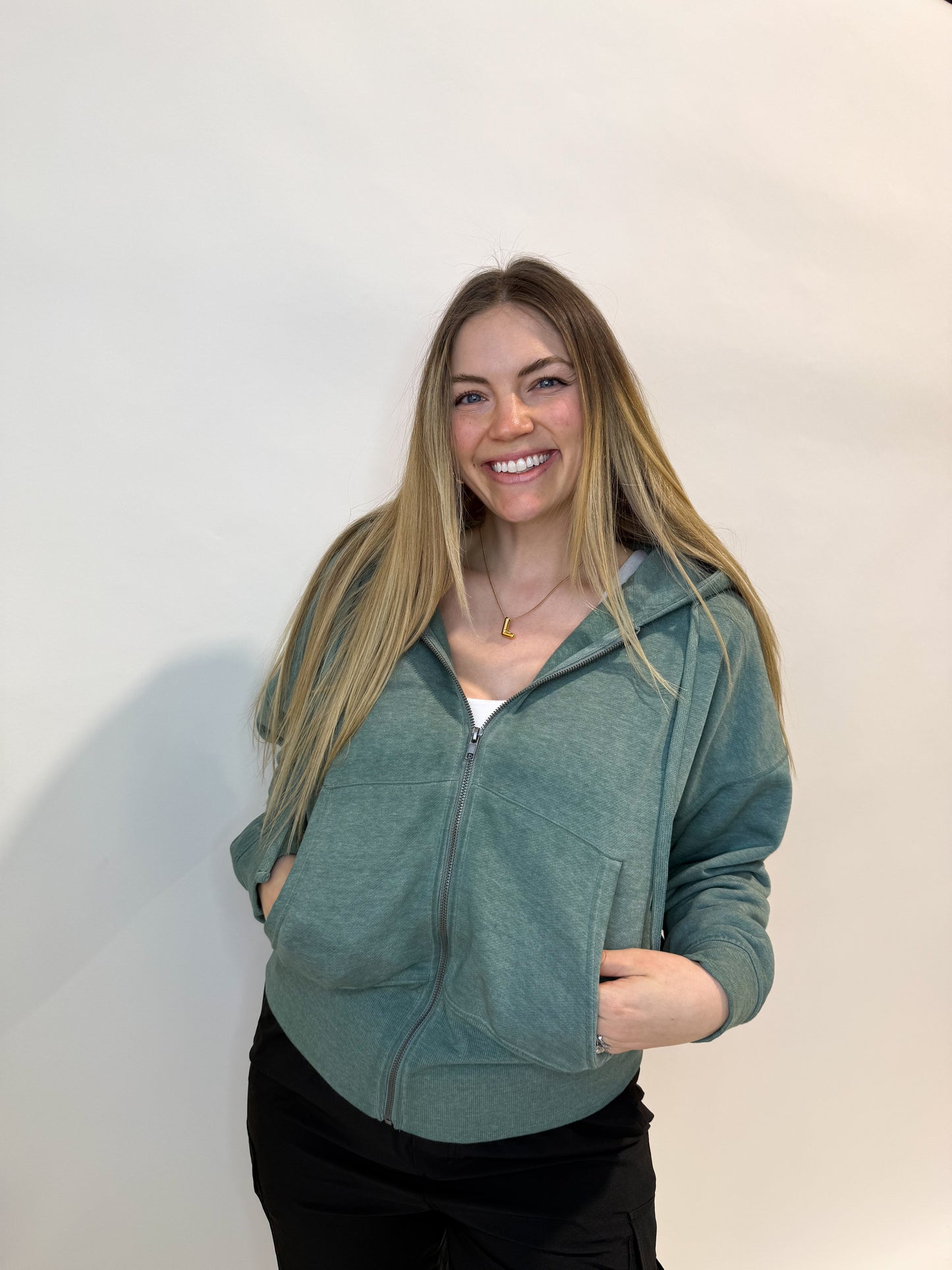 In Motion Jacket Aqua