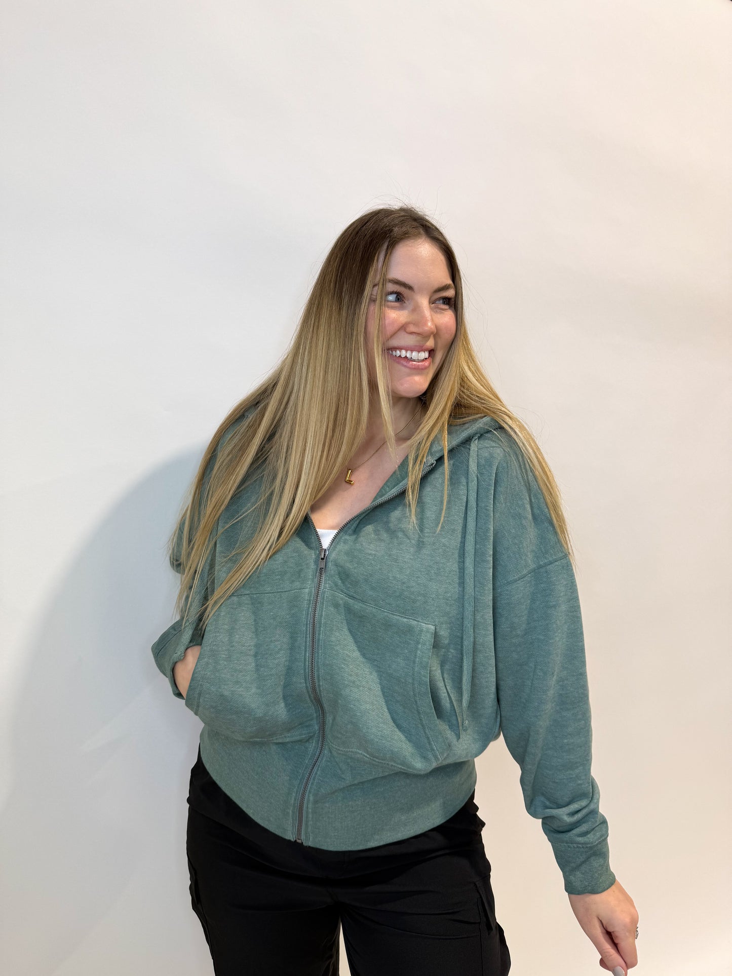 In Motion Jacket Aqua