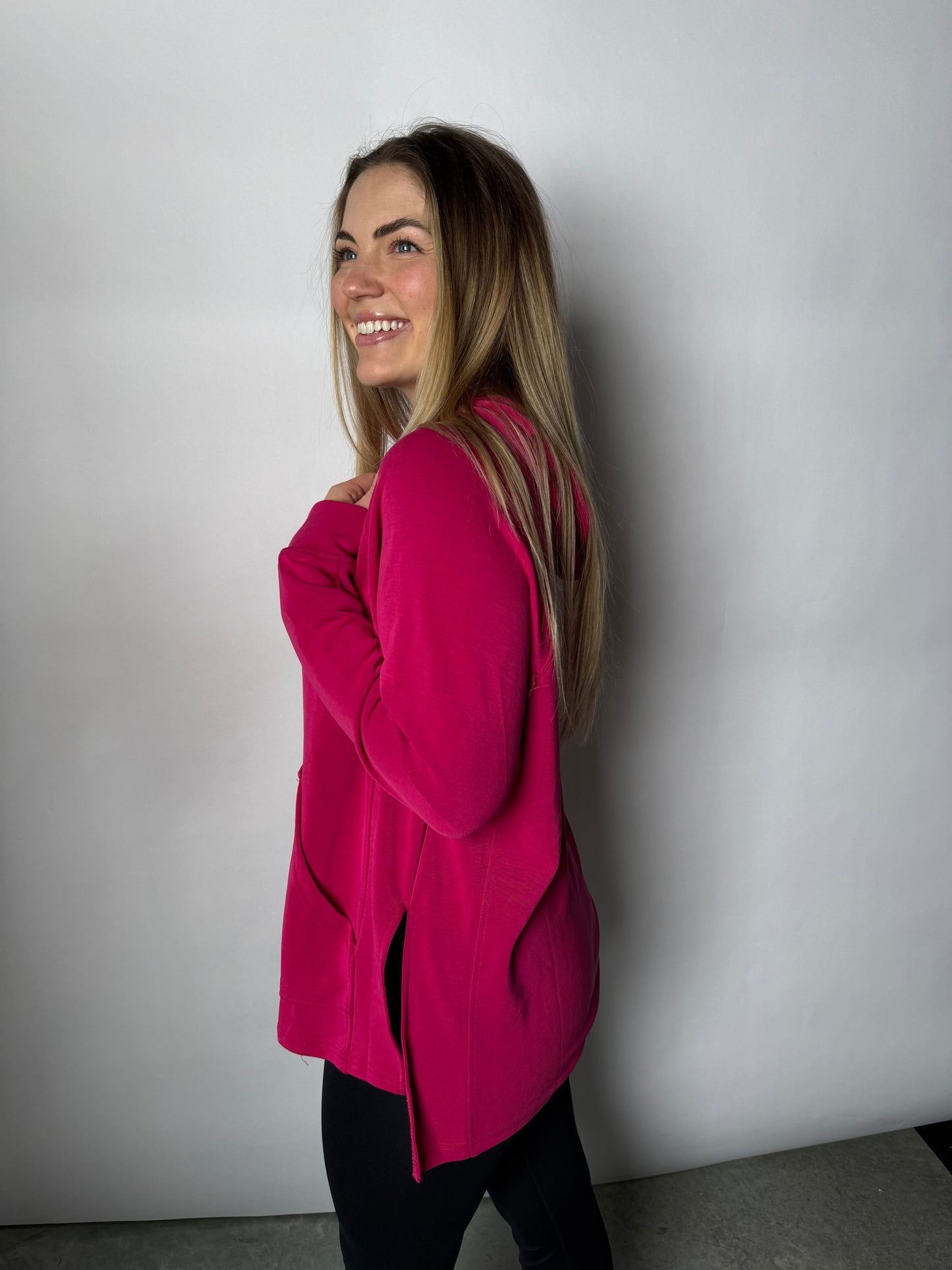 Laguna Hoodie Fuchsia