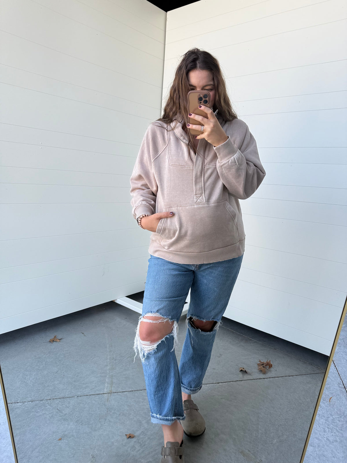 Rorie Hoodie Ash Mocha
