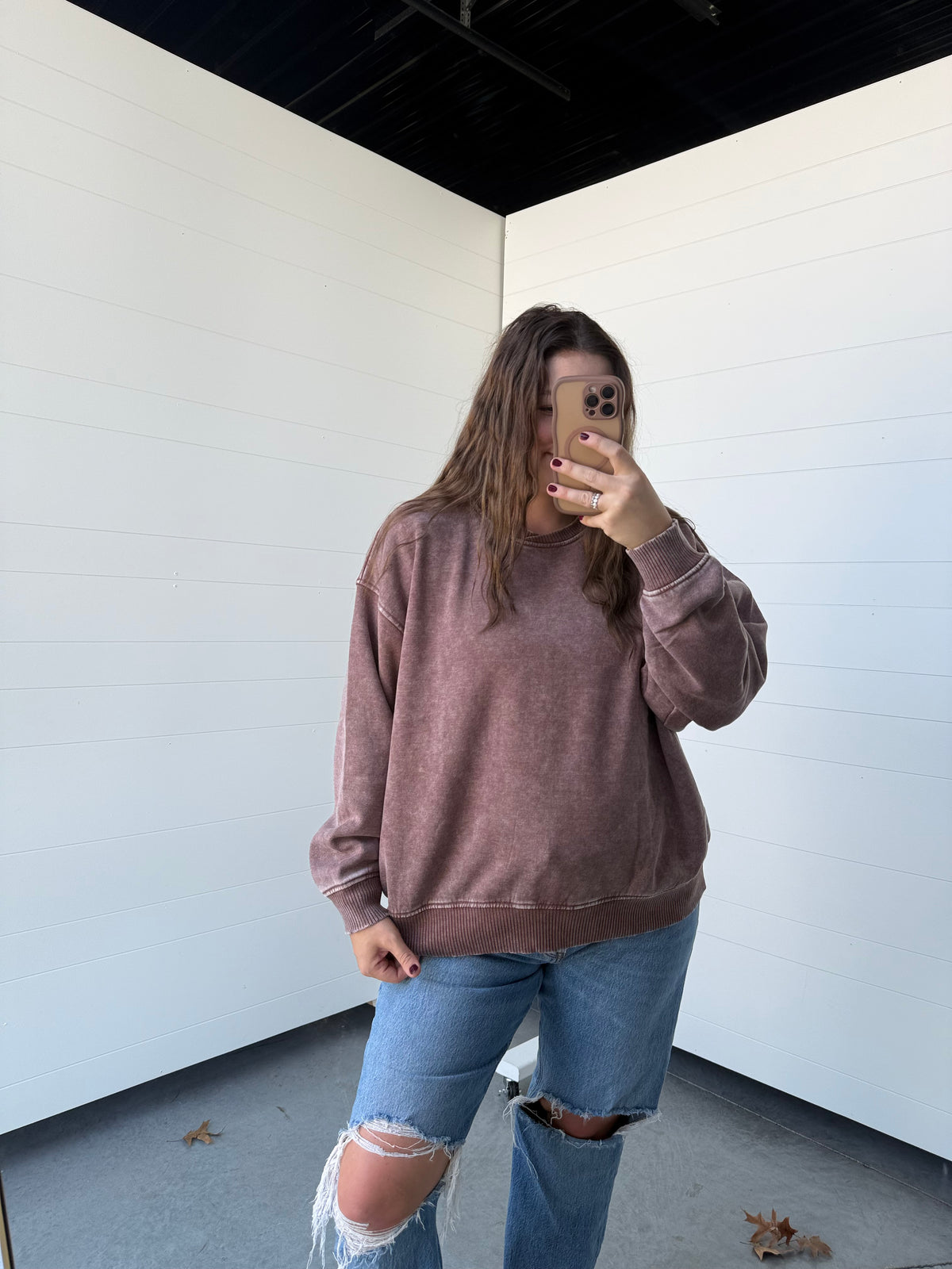 Carter Crewneck Brown