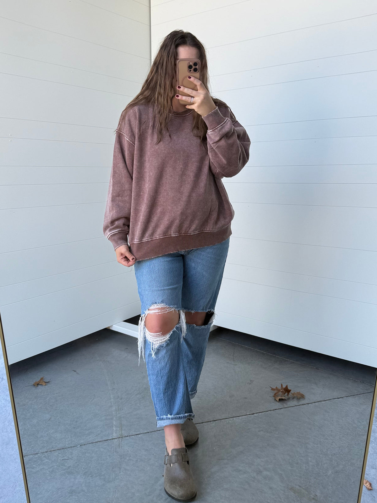 Carter Crewneck Brown
