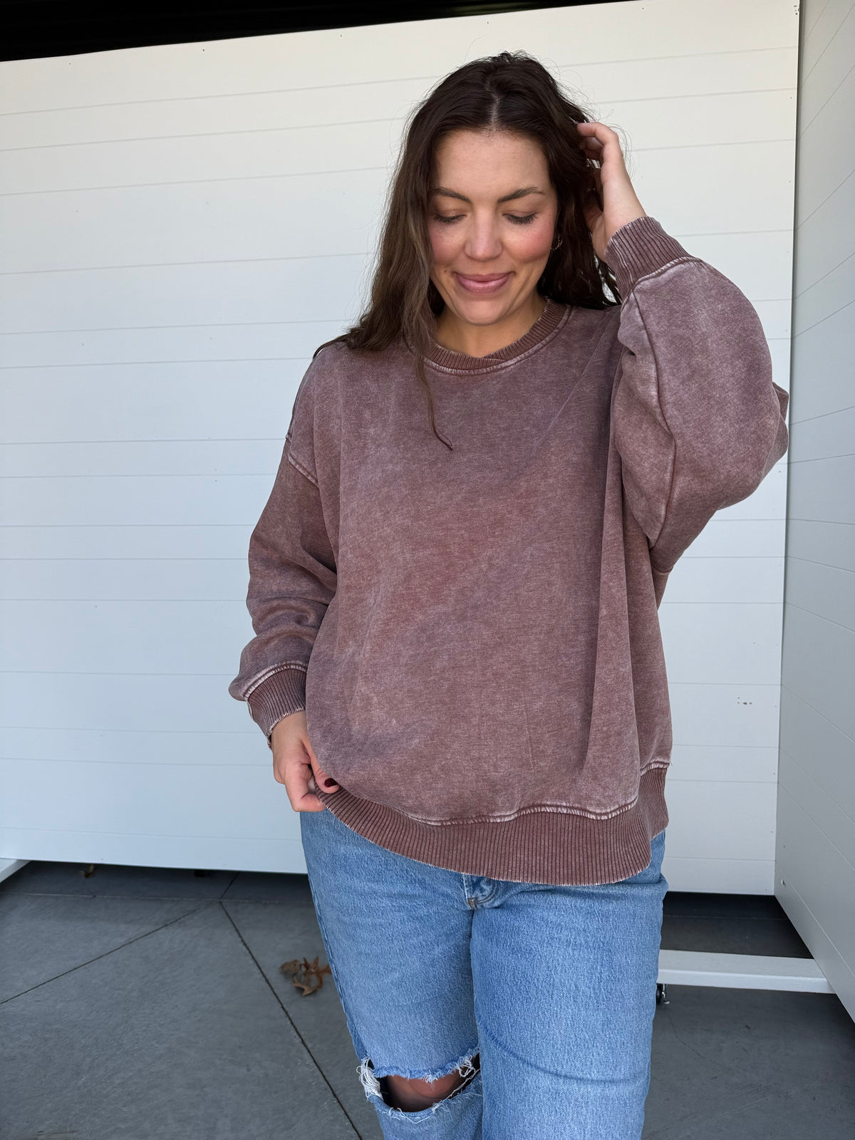 Carter Crewneck Brown