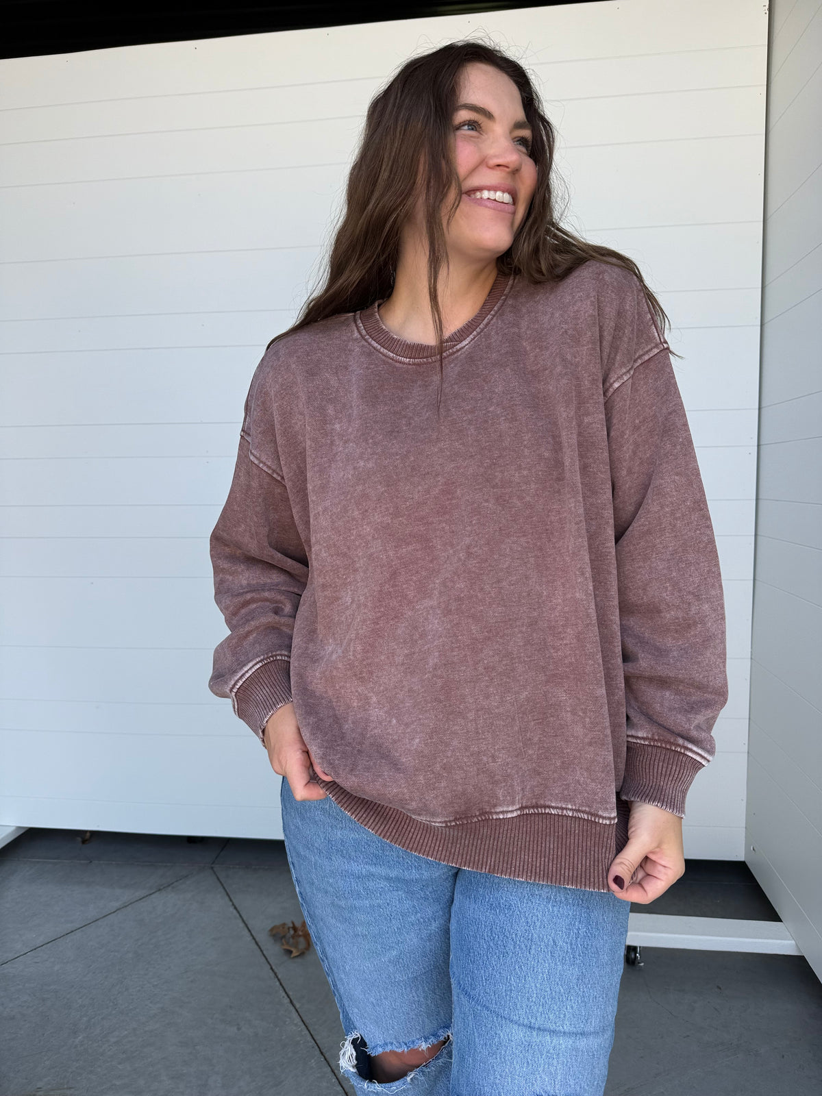 Carter Crewneck Brown